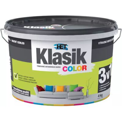 Het Klasik Color 0597 zelený limetkový 4kg Het Klasik Color 0597 zelený limetkový 4kg