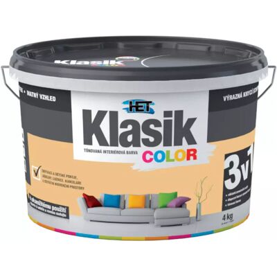 Het Klasik Color 0637 žlutý banánový 4kg Het Klasik Color 0637 žlutý banánový 4kg