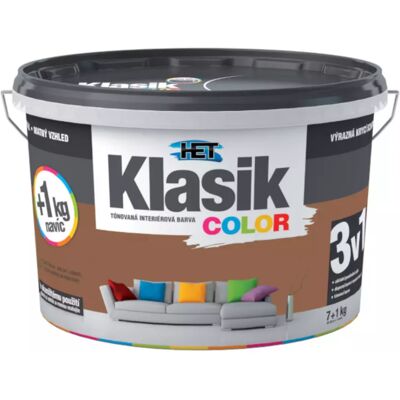 Het Klasik Color 0277 hnědý čokoládový 7+1kg Het Klasik Color 0277 hnědý čokoládový 7+1kg