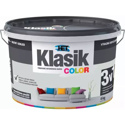 Het Klasik Color 0117 šedý platinový 4kg Het Klasik Color 0117 šedý platinový 4kg