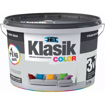 Het Klasik Color 0117 šedý platinový 7+1kg Het Klasik Color 0117 šedý platinový 7+1kg