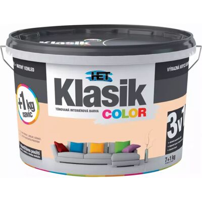 Het Klasik Color 0728 oranž broskvový 7+1kg Het Klasik Color 0728 oranž broskvový 7+1kg