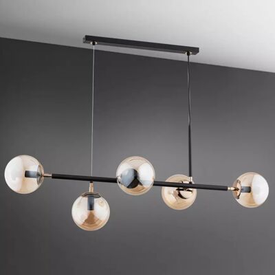 Alfa Lampa Dansa black 5 Pł 63020 LW5 Alfa Lampa Dansa black 5 Pł 63020 LW5