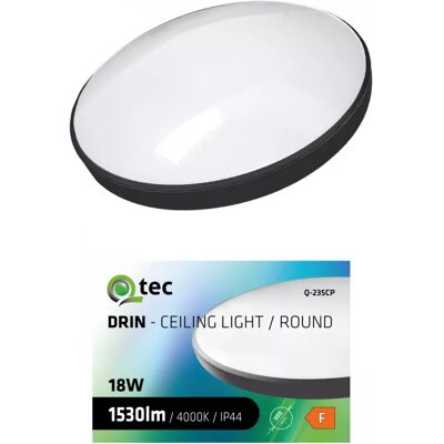 Svitidlo QTEC 18W 4000K Black Svitidlo QTEC 18W 4000K Black