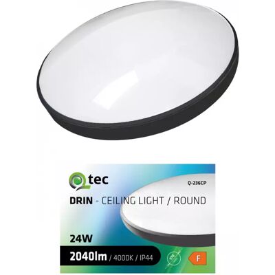 Svitidlo QTEC 24W 4000K Black Svitidlo QTEC 24W 4000K Black