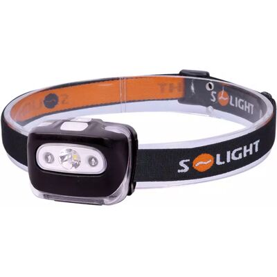 SOLIGHT LED čelová svítilna 3W + červené světlo 3xAAA SOLIGHT LED čelová svítilna 3W + červené světlo 3xAAA