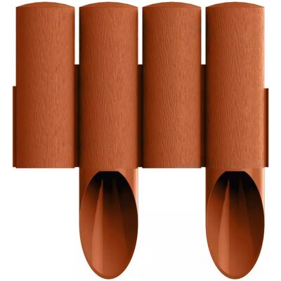 Zahradní palisáda 4 Standard cihlová Zahradní palisáda 4 Standard cihlová