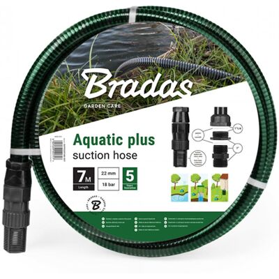 Bradas Zahradní Hadice - Spirálová PVC Hadice 7m - Voda a Čerpadlo Bradas Zahradní Hadice - Spirálová PVC Hadice 7m - Voda a Čerpadlo