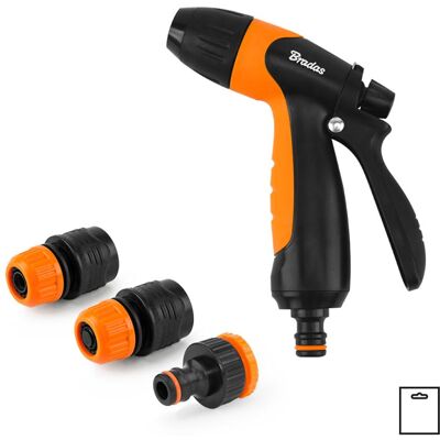 Bradas Postřikovací nastavitelná pistole s rýchlospojkami – sada ECO-2066SET Bradas Postřikovací nastavitelná pistole s rýchlospojkami – sada ECO-2066SET