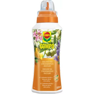 Compo tekuté hnojivo pro středomořské rostliny 500 ml Compo tekuté hnojivo pro středomořské rostliny 500 ml