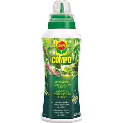 Compo tekuté hnojivo pro zelené rostliny 500 ml Compo tekuté hnojivo pro zelené rostliny 500 ml
