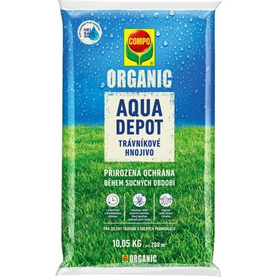 COMPO Organic aqua-depot trávníkové hnojivo 10.05 kg COMPO Organic aqua-depot trávníkové hnojivo 10.05 kg