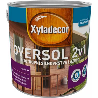 Xyladecor Oversol přírodní dřevo 2,5L Xyladecor Oversol přírodní dřevo 2,5L