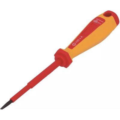 Suki Šroubovák elektrotechnický 100 x 4,0 mm, VDE, 2K - rukojeť Suki Šroubovák elektrotechnický 100 x 4,0 mm, VDE, 2K - rukojeť