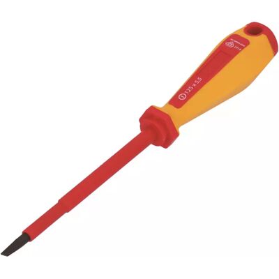Suki Šroubovák elektrotechnický 125x5,5 mm, VDE, 2K - rukojeť Suki Šroubovák elektrotechnický 125x5,5 mm, VDE, 2K - rukojeť