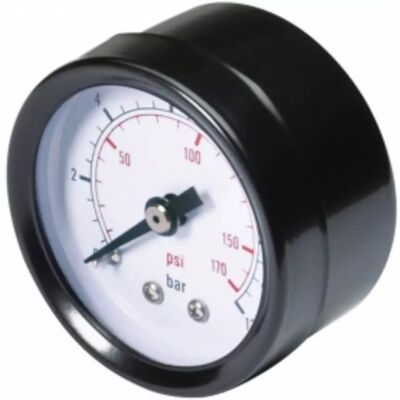 Manometr 10 bar 1/4"m +1/8"m 40mm, stanley Manometr 10 bar 1/4"m +1/8"m 40mm, stanley