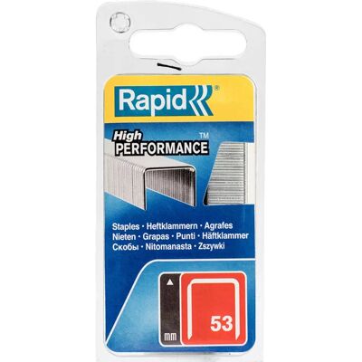 Rapid Spony ocel 53/12 mm 1.080 ks Rapid Spony ocel 53/12 mm 1.080 ks
