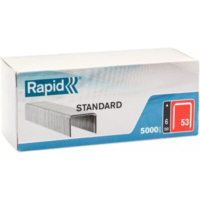 Rapid Spony standard 53/6 mm 5.000 ks Rapid Spony standard 53/6 mm 5.000 ks