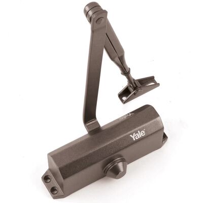 Yale MP522 – hydraulický samozavírač dveří hnědý Yale MP522 – hydraulický samozavírač dveří hnědý