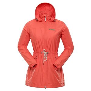 Alpine Dámský kabát Alpine Pro GOANITTA 2 - oranžová / XS