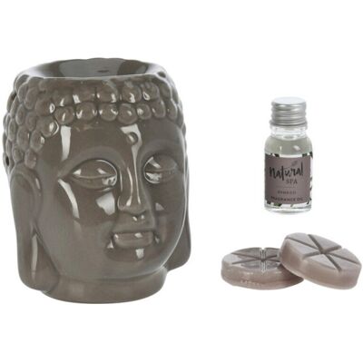 Homestyling Aroma Lampa Sada 4 Ks Spa Buddha Hnědá Ko-Cc5062040hned Homestyling Aroma Lampa Sada 4 Ks Spa Buddha Hnědá Ko-Cc5062040hned