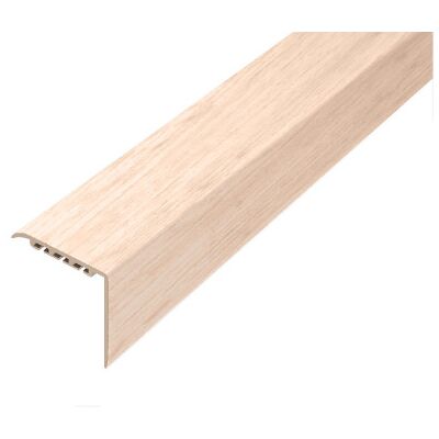 ACARA Ap20 Schodová Lišta Samolepící, Pvc Dub Bílý, 30x30 Mm, 1,8 M ACARA Ap20 Schodová Lišta Samolepící, Pvc Dub Bílý, 30x30 Mm, 1,8 M