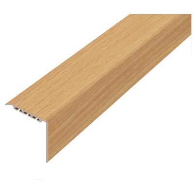 ACARA Ap20 Schodová Lišta Samolepící, Pvc Buk, 30x30 Mm, 1,8 M ACARA Ap20 Schodová Lišta Samolepící, Pvc Buk, 30x30 Mm, 1,8 M