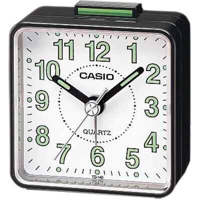 Budík Casio TQ-140 - Analogový, Černý Budík Casio TQ-140 - Analogový, Černý