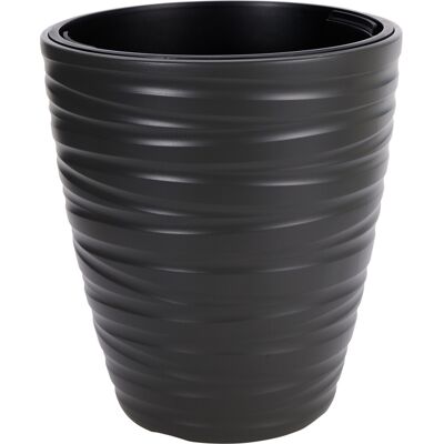 Progarden Květináč Plastový 37,5 X 41,9 Cm Tmavě Šedá Ko-Y89300860 Progarden Květináč Plastový 37,5 X 41,9 Cm Tmavě Šedá Ko-Y89300860
