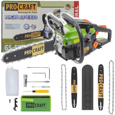 Procraft Gs-58x Benzínová Řetězová Pila Procraft Gs-58x Benzínová Řetězová Pila
