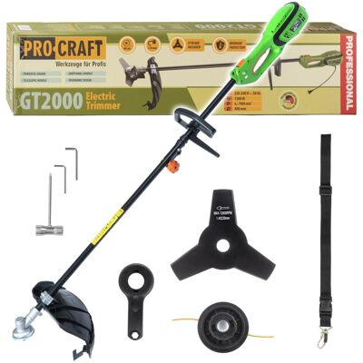 Procraft Gt2000 Elektrický Křovinořez Procraft Gt2000 Elektrický Křovinořez