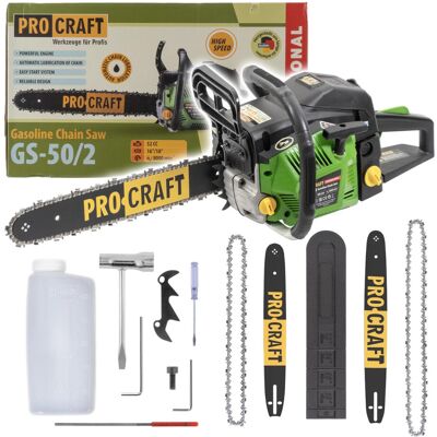 Procraft Gs-50/2 Benzínová Řetězová Pila Procraft Gs-50/2 Benzínová Řetězová Pila