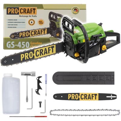 Procraft Gs-450 Benzínová Řetězová Pila Procraft Gs-450 Benzínová Řetězová Pila