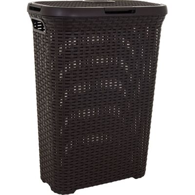 Curver Rattan Style 40l Koš Na Prádlo - Hnědý Curver Rattan Style 40l Koš Na Prádlo - Hnědý