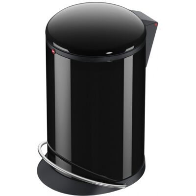 Odpadkový koš Hailo Harmony M - 12L, Černý, Pedál Odpadkový koš Hailo Harmony M - 12L, Černý, Pedál