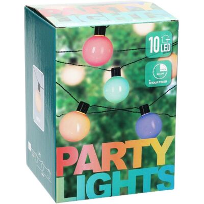Progarden Světelný Řetěz Venkovní Led Party 10 Žárovek Barevná Ko-Xx8115810 Progarden Světelný Řetěz Venkovní Led Party 10 Žárovek Barevná Ko-Xx8115810