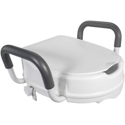 Homelife Zvýšené Sedátko Na Wc S Poklopem A Madly Deluxe Btm580 Homelife Zvýšené Sedátko Na Wc S Poklopem A Madly Deluxe Btm580