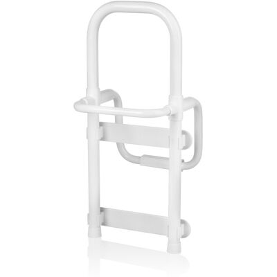 Pomocná rukojeť do vany MediBay - Max. 100kg - Nastavitelná upevňovací svorka - Protiskluzová rukojeť - Ocelová konstrukce - 22x14x52cm - Asistence do vany Pomocná rukojeť do vany MediBay - Max. 100kg - Nastavitelná upevňovací svorka - Protiskluzová rukojeť - Ocelová konstrukce - 22x14x52cm - Asistence do vany