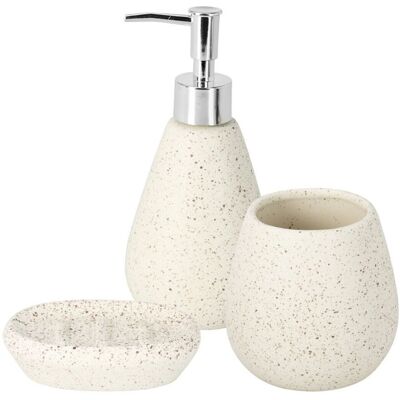 EXCELLENT HOUSEWARE Excellent Koupelnové Doplňky Set 3 Ks Mramor Bílá Ko-795420720bila EXCELLENT HOUSEWARE Excellent Koupelnové Doplňky Set 3 Ks Mramor Bílá Ko-795420720bila