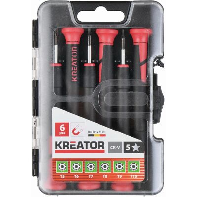 Kreator Krth22103 - Sada Precizních Šroubováků Torx - High Quality Kreator Krth22103 - Sada Precizních Šroubováků Torx - High Quality