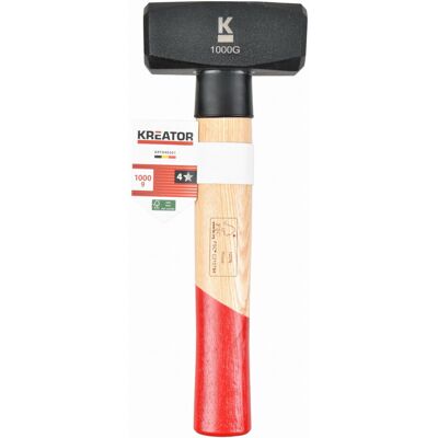 Kreator Krth90201 - Palice 1000g - Dřevěná Násada Kreator Krth90201 - Palice 1000g - Dřevěná Násada