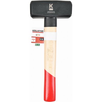 Kreator Krth90204 - Palice 2000g - Dřevěná Násada Kreator Krth90204 - Palice 2000g - Dřevěná Násada