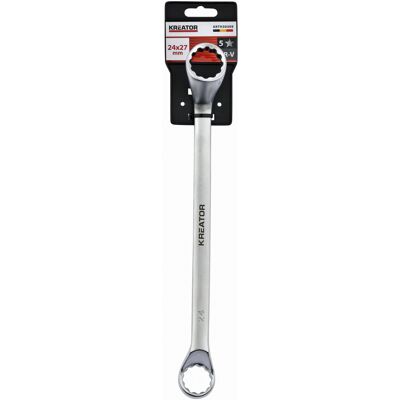 Kreator Krth30309 - Oboustranný Klíč Očko/očko 24x27 -250mm Kreator Krth30309 - Oboustranný Klíč Očko/očko 24x27 -250mm