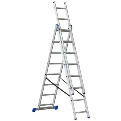 Žebřík G21 3-Dílný 5,1m, 3x8 Příček Žebřík G21 3-Dílný 5,1m, 3x8 Příček