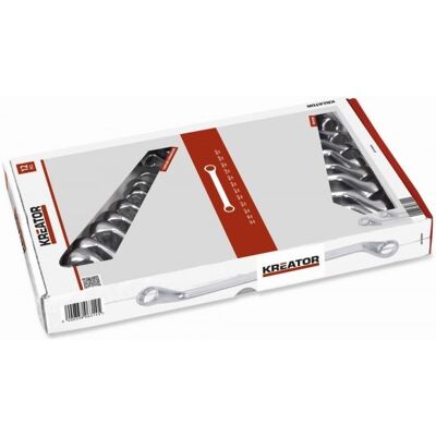Kreator Krt500006 - Sada Oboustranných Očkových Klíčů 6-32mm - 12ks Kreator Krt500006 - Sada Oboustranných Očkových Klíčů 6-32mm - 12ks
