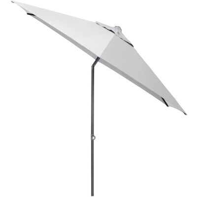 Slunečník Kettler Easy Push Ø 300 Cm - Matný Antracit/světle Šedá - Voděodolný Slunečník Kettler Easy Push Ø 300 Cm - Matný Antracit/světle Šedá - Voděodolný