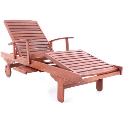 Vega+ V-Garden Zahradní Lehátko Meranti Spa Vega+ V-Garden Zahradní Lehátko Meranti Spa