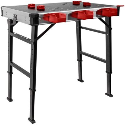 Fortum 4759990 Stůl Pracovní Skládací, 850x600mm, Výška 73,5-88,5cm Fortum 4759990 Stůl Pracovní Skládací, 850x600mm, Výška 73,5-88,5cm