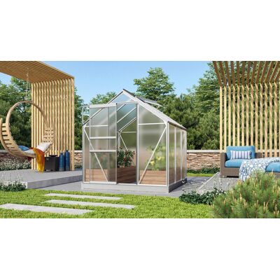 Skleník Vitavia Venus 3800 Pc 4 Mm Stříbrný Skleník Vitavia Venus 3800 Pc 4 Mm Stříbrný
