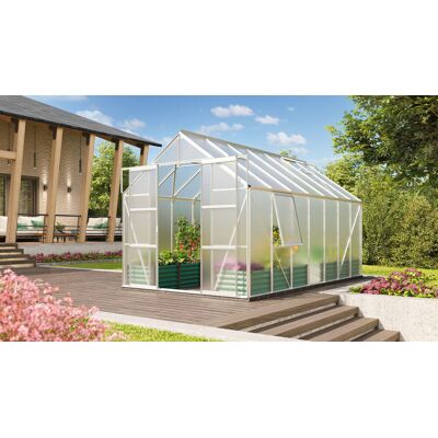 Skleník Vitavia Uranus 11500 Pc 6 Mm Stříbrný Skleník Vitavia Uranus 11500 Pc 6 Mm Stříbrný